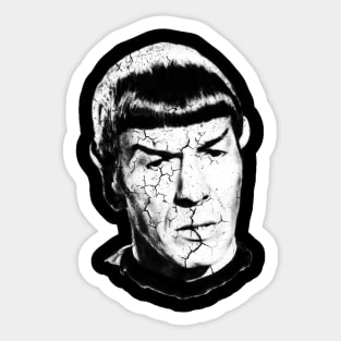 mr spock enterprise vulcan Sticker